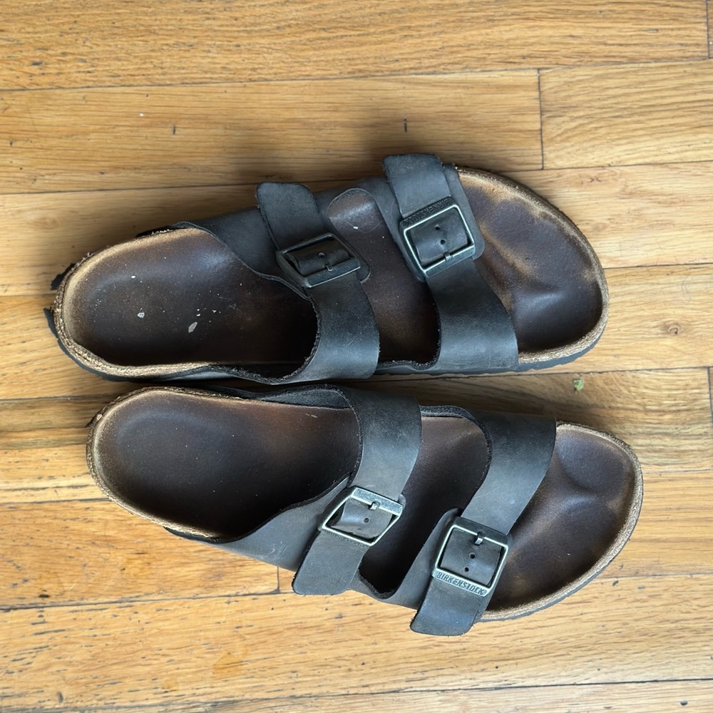 Birkenstock Black Double-Strap Sandals